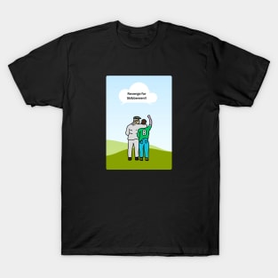 Singing with Joxer and Jack - Irish Football Gifts T-Shirt